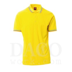 Payper 000058-0021 Polo ITALIA MC Uomo Giallo