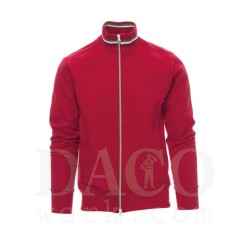 Payper 000017-0001 Payper Felpa Full Zip NAZIONALE Uomo Rosso-Italia