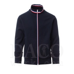 Payper 000017-0001 Payper Felpa Full Zip NAZIONALE Uomo Blu-Francia