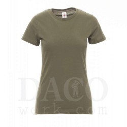 Payper 000466-0030 Tshirt SUNSET LADY Donna Verde Militare
