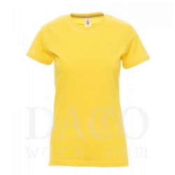 Payper 000466-0030 Tshirt SUNSET LADY Donna Giallo