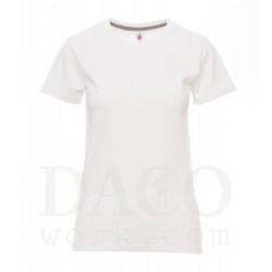 Payper 000466-0030 Tshirt SUNSET LADY Donna Bianco