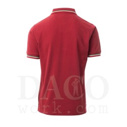 Payper 000058-0021 Payper Polo ITALIA MC Uomo Granata